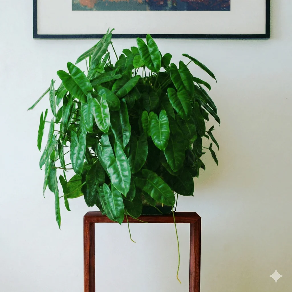 Stand pour Plantes Entre les Lignes en Makoré