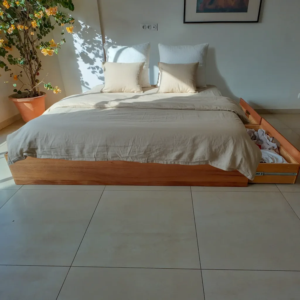 vue avec matelas